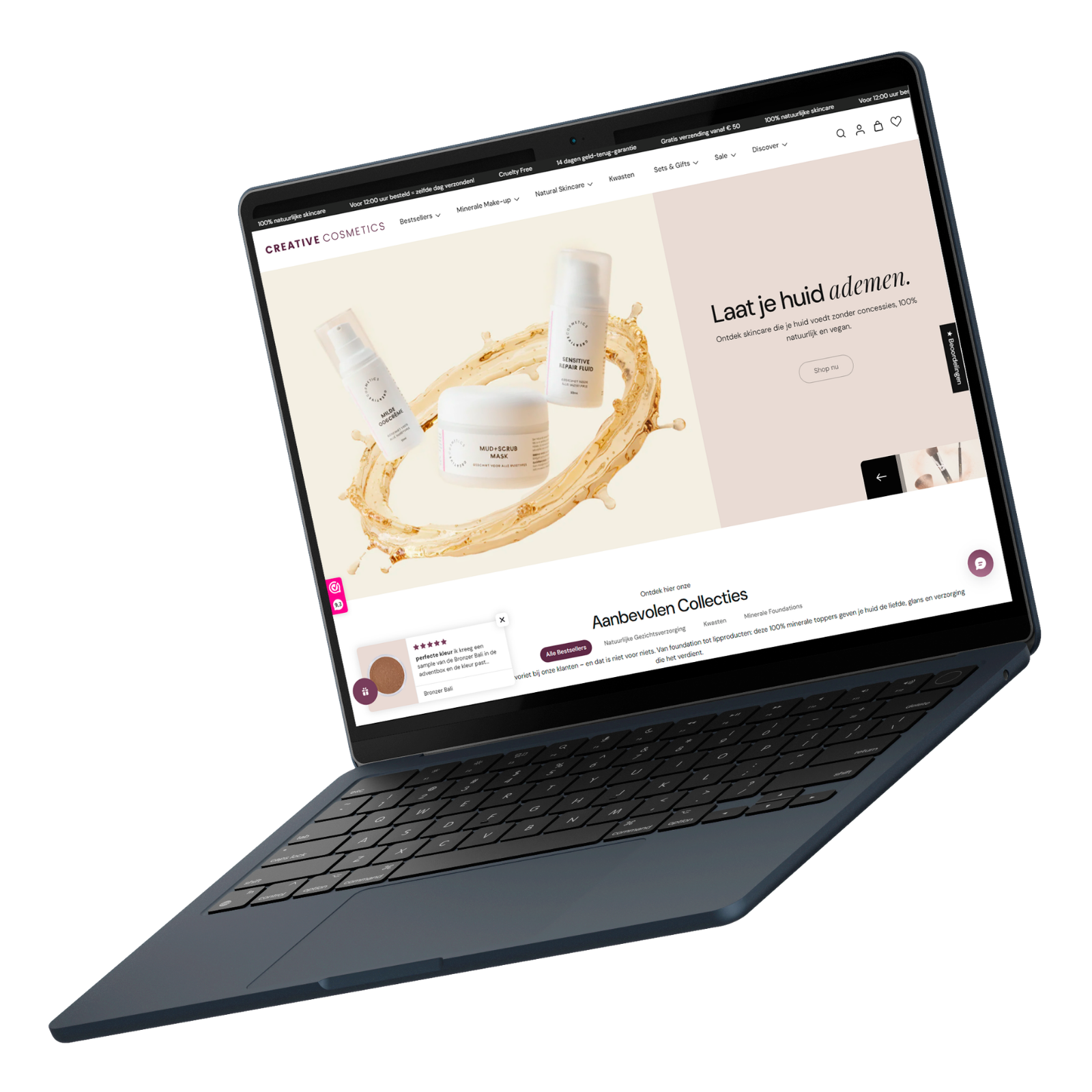 Shopify store voorbeeld